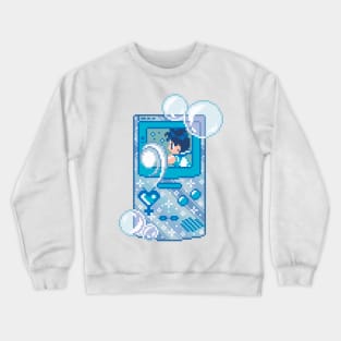 Anime Handheld Pixel Art Crewneck Sweatshirt